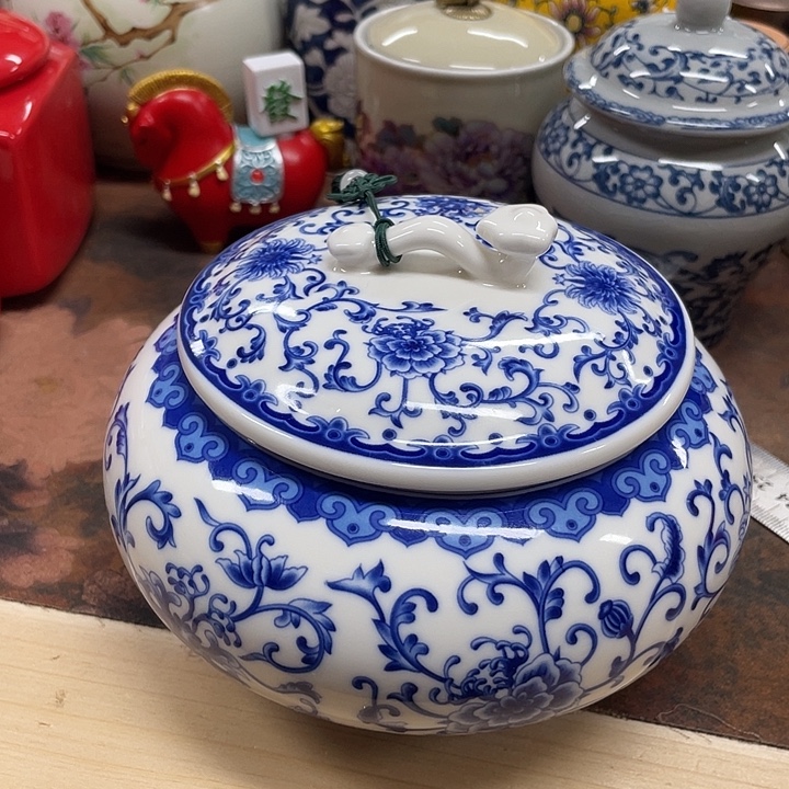 陶瓷罐茶叶罐密封罐储物罐