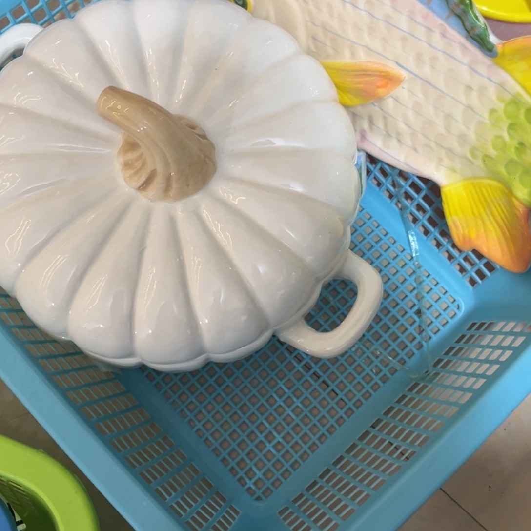 小***鱼微瑕陶瓷不退不换