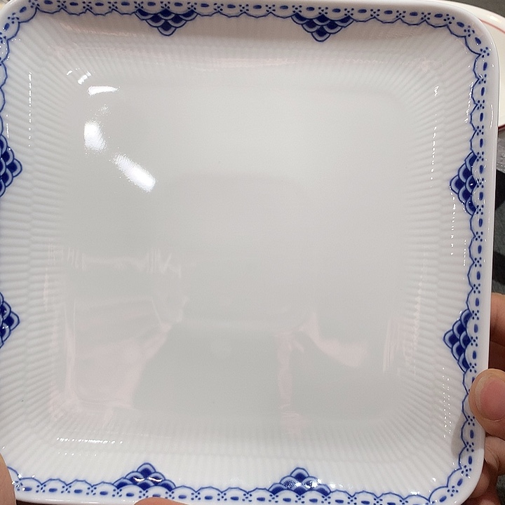 8寸正方盘汤草（送小碗）