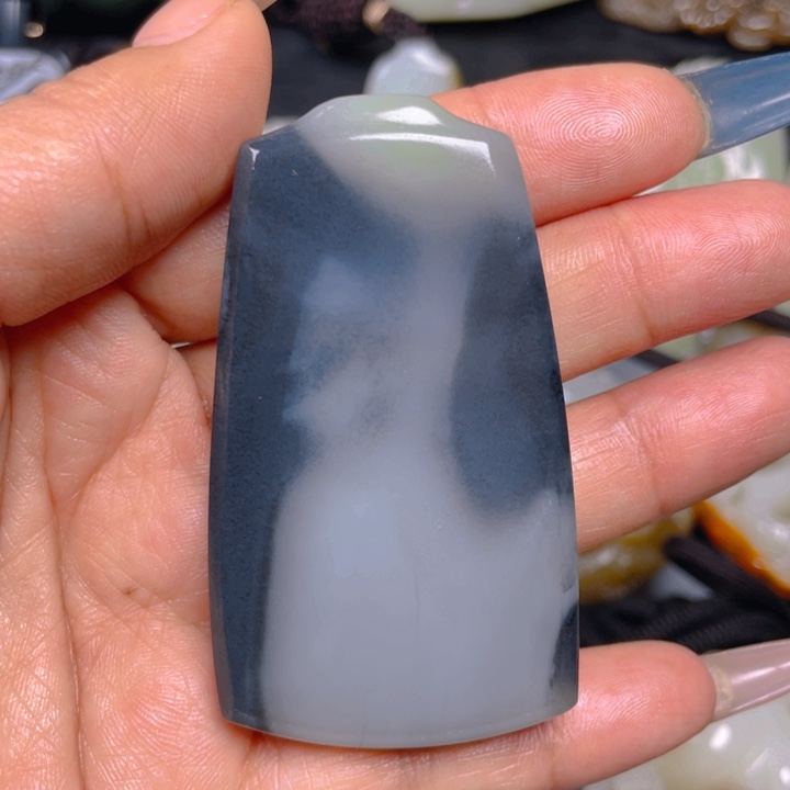 和田玉挂件未镶嵌