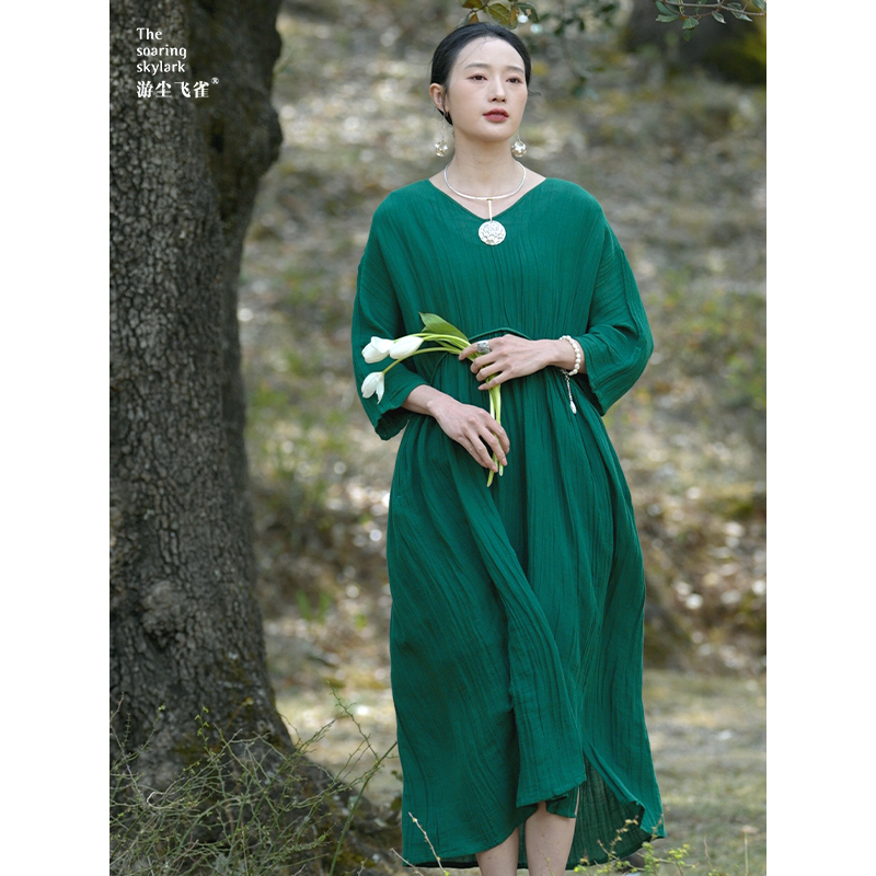 游尘衣物/ 谷连衣裙