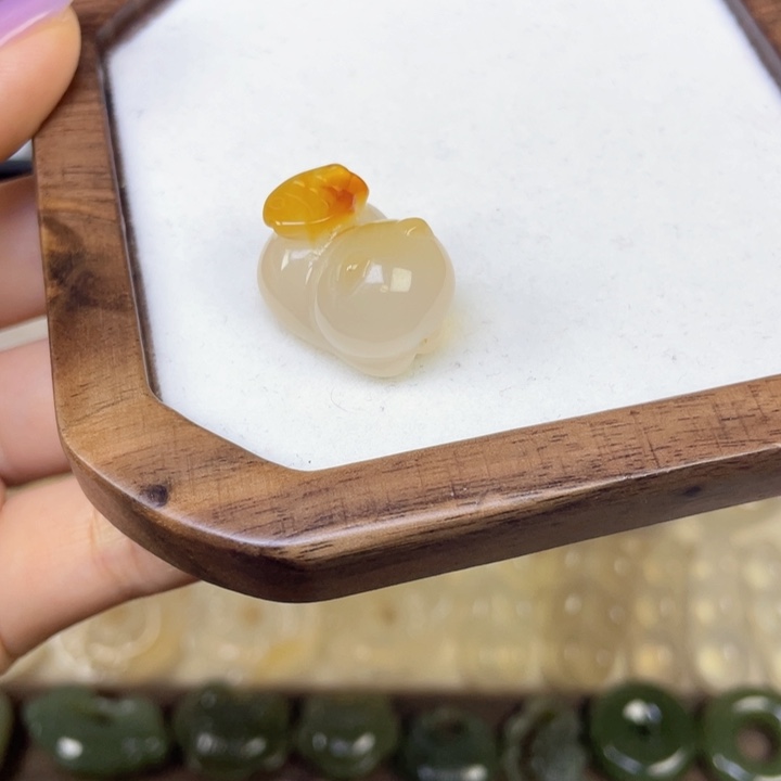 玛瑙/玉髓未镶嵌颈饰猫咪