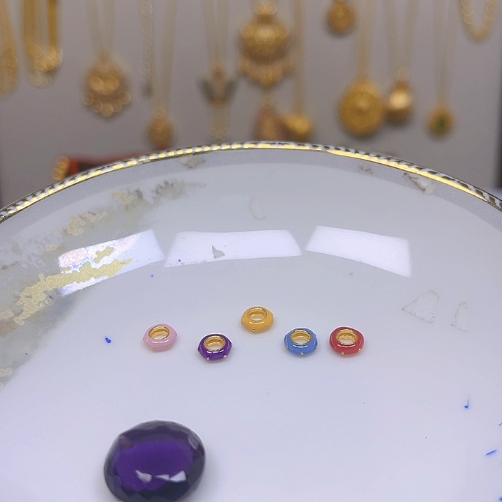 紫晶颈饰银S925镶嵌紫晶925镶嵌88