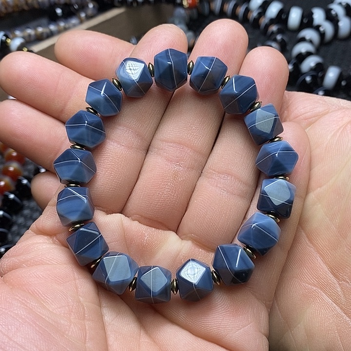 玛瑙/玉髓未镶嵌手链