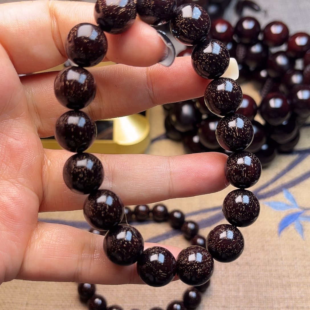 檀香紫檀（小叶紫檀）1.2 17颗满星