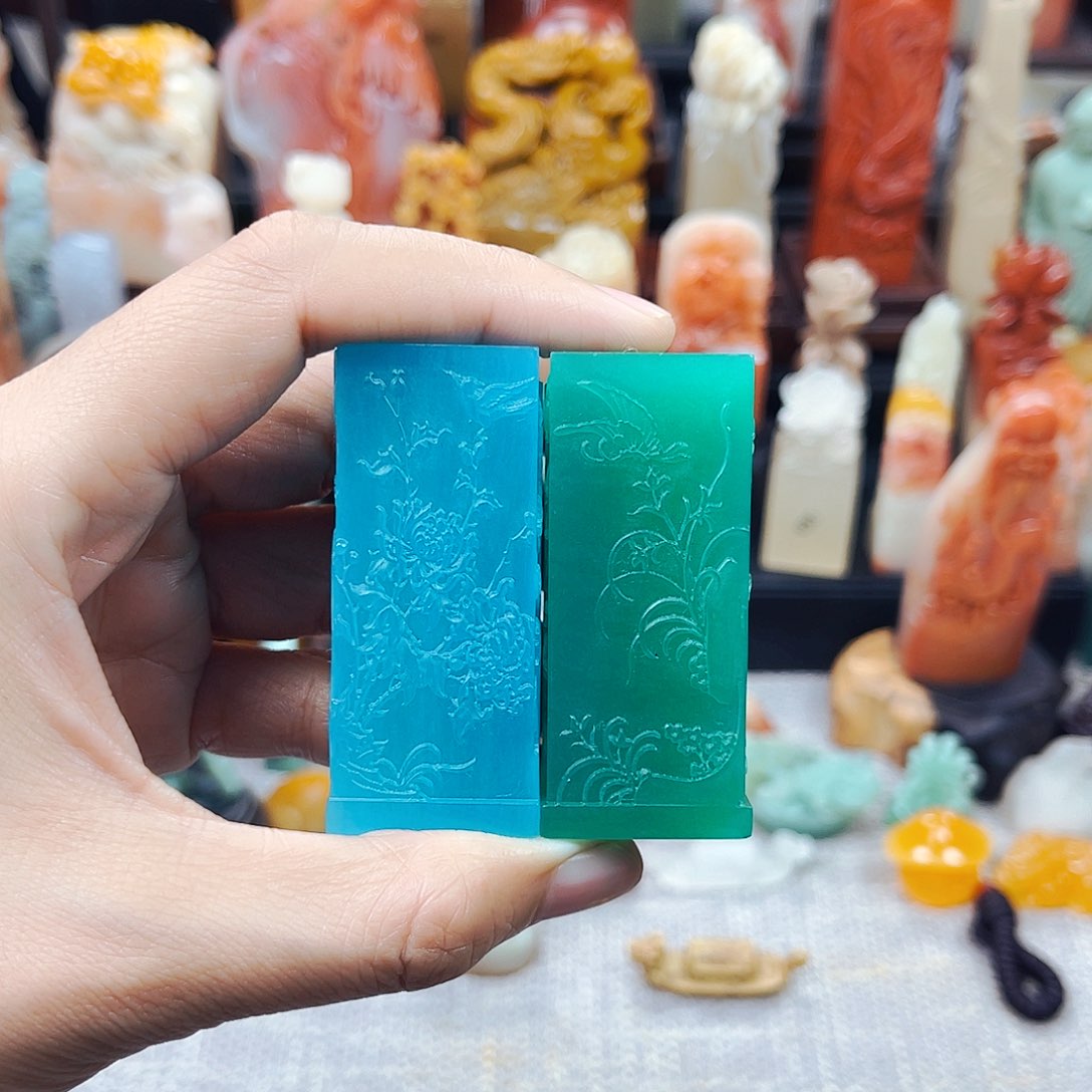 寿山石印石熊*4235包邮包刻