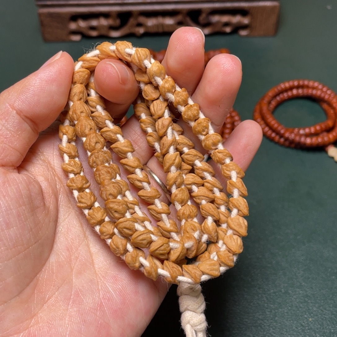 吊坠柏香籽/百香籽蛇骨长串