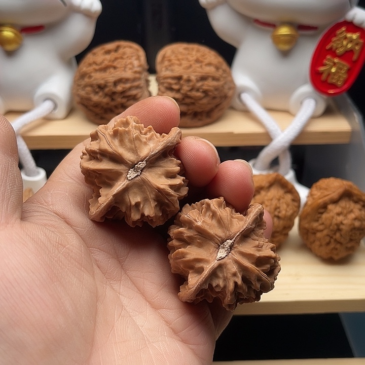 把件桃核盘山公子帽41全品