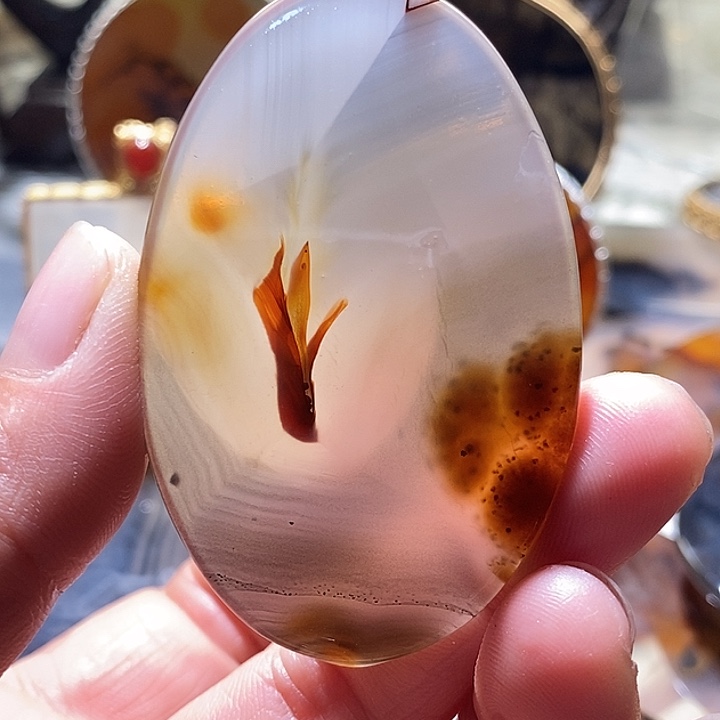 玛瑙/玉髓未镶嵌颈饰