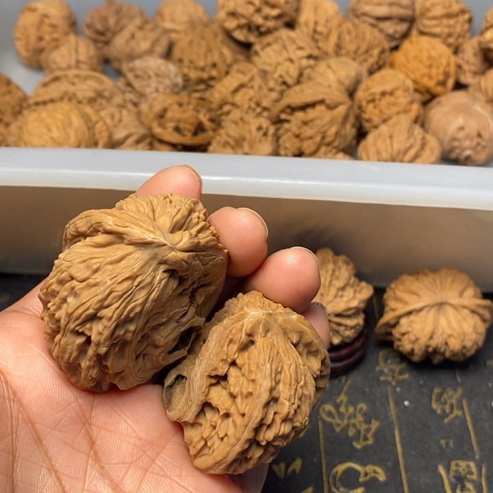 胖***禹文玩核桃吊坠文玩核桃异形