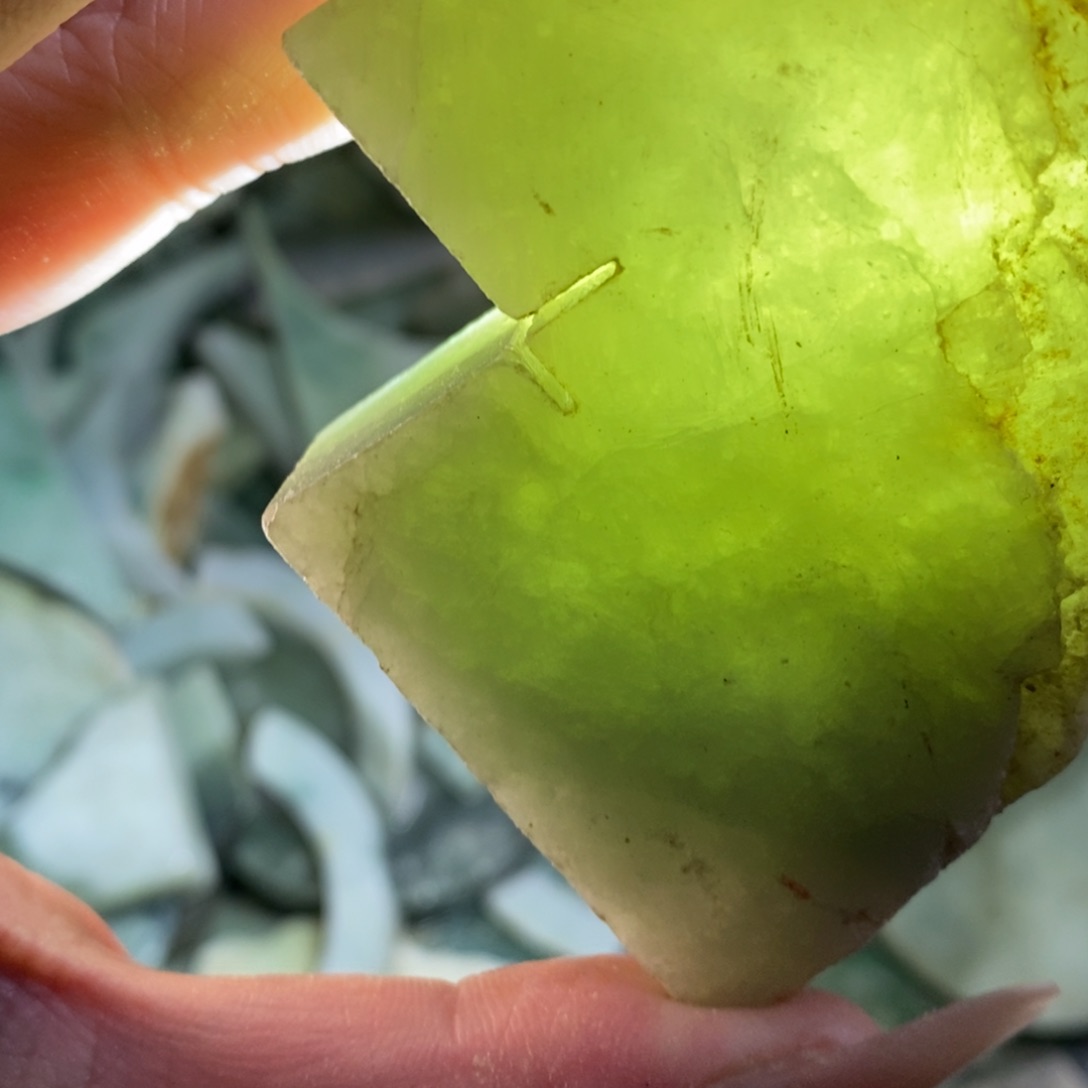 颈饰未镶嵌翡翠天然翡翠