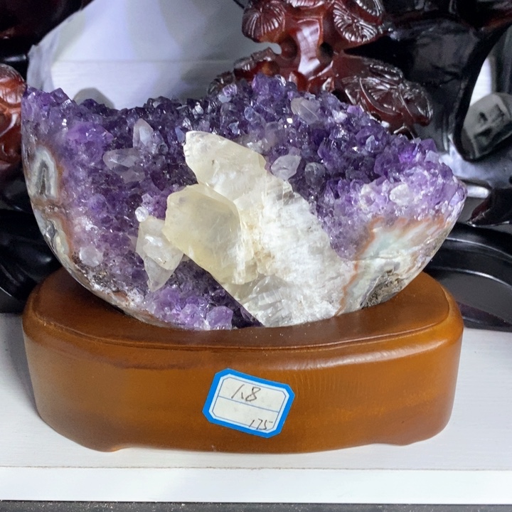 紫晶小葛摆件未镶嵌