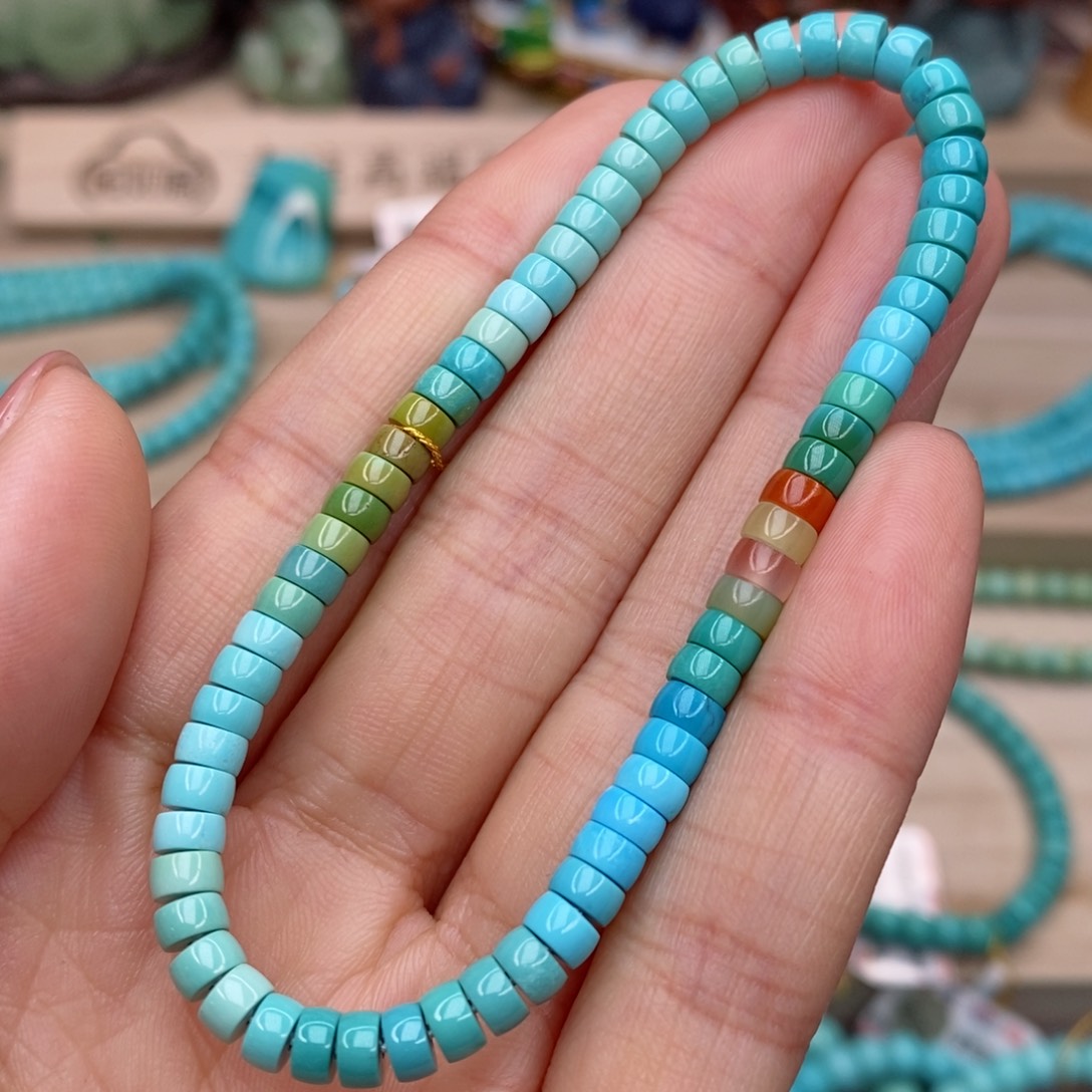 绿松石珠宝奇石未镶嵌