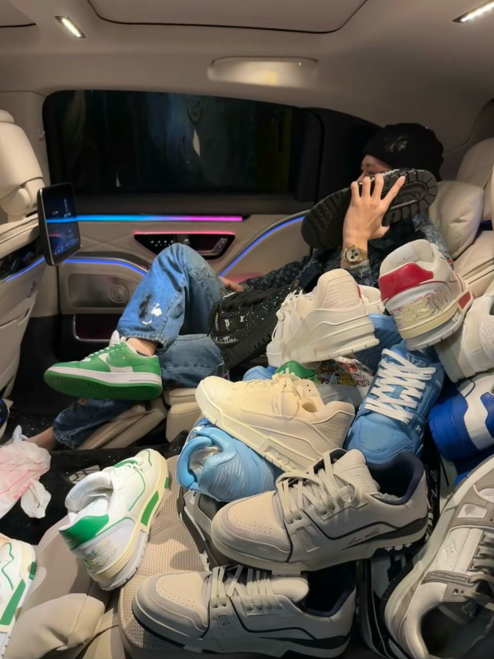 【敲门砖劵】99票票A0030-A066潮牌时尚定制款休闲运动板鞋男