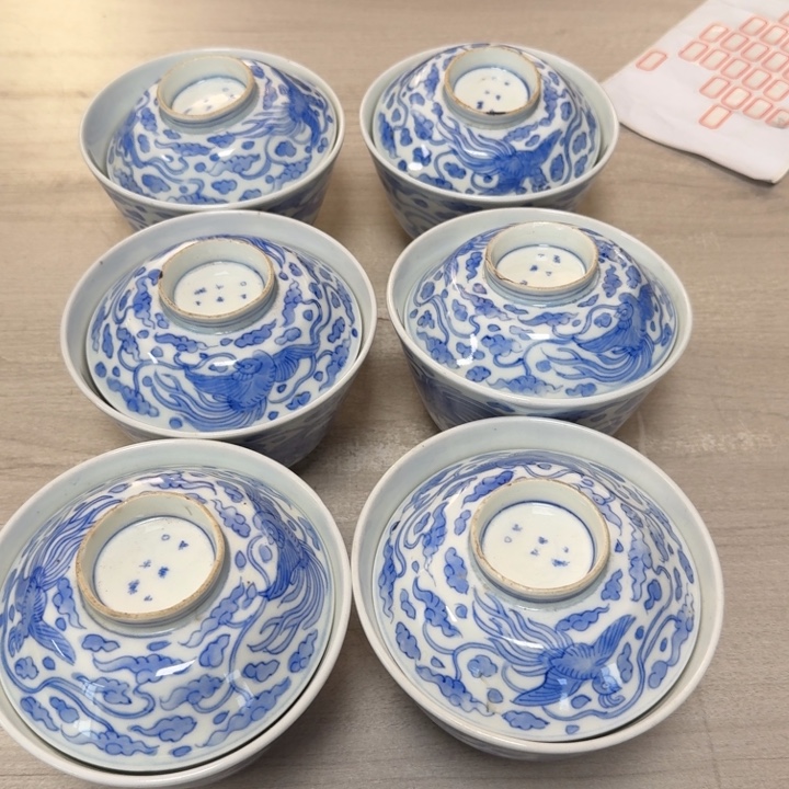 瓷片茶道具工艺品