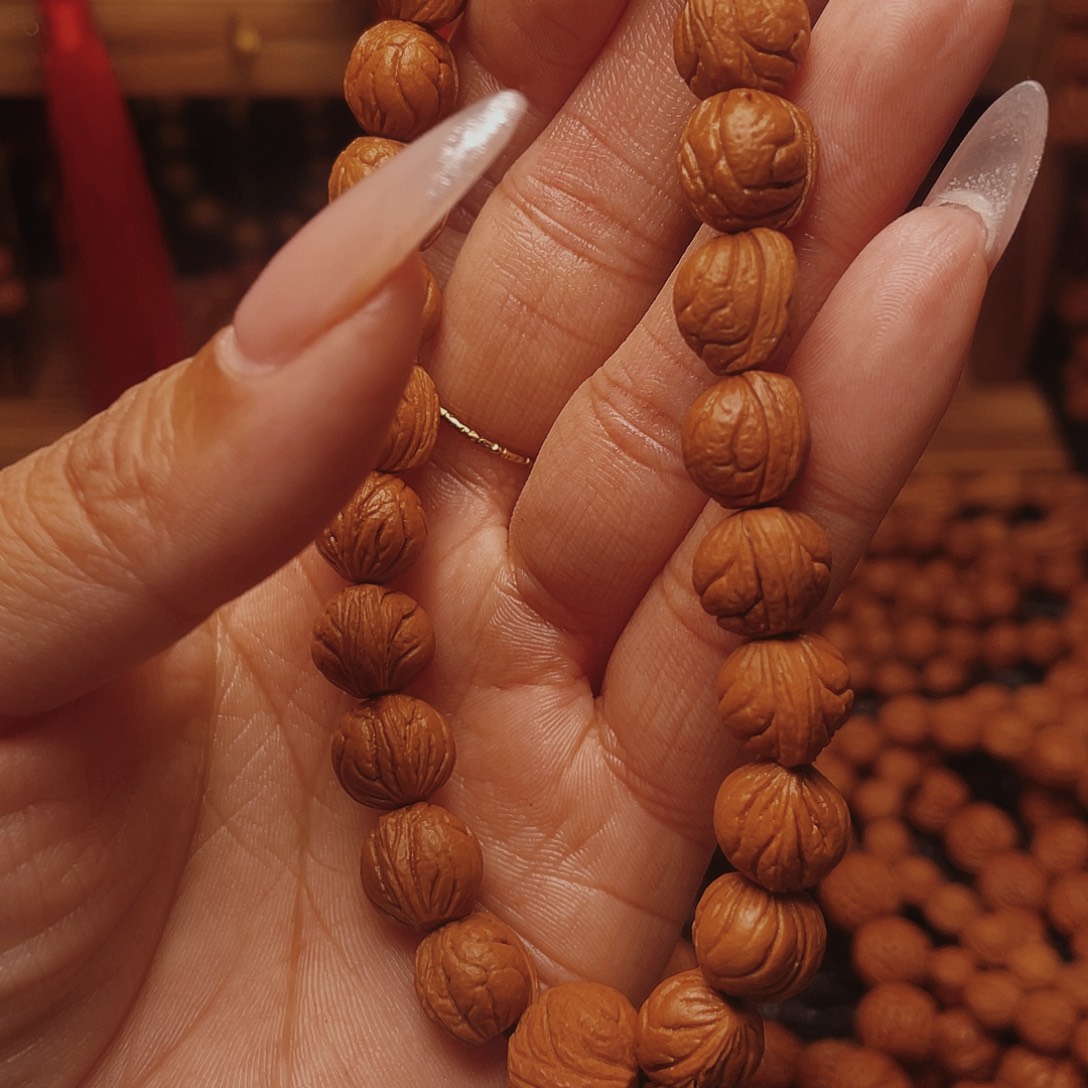 吊坠桃核龙纹桃枭挂件