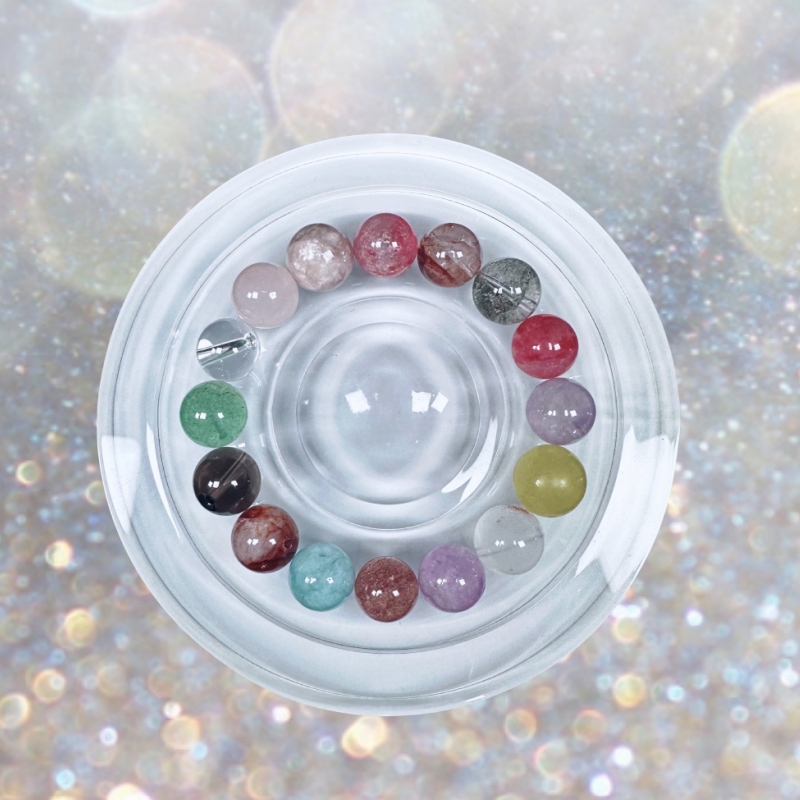 【直播间拆】多种水晶大颗珠子，拍一拆5，对对碰，一单一拆