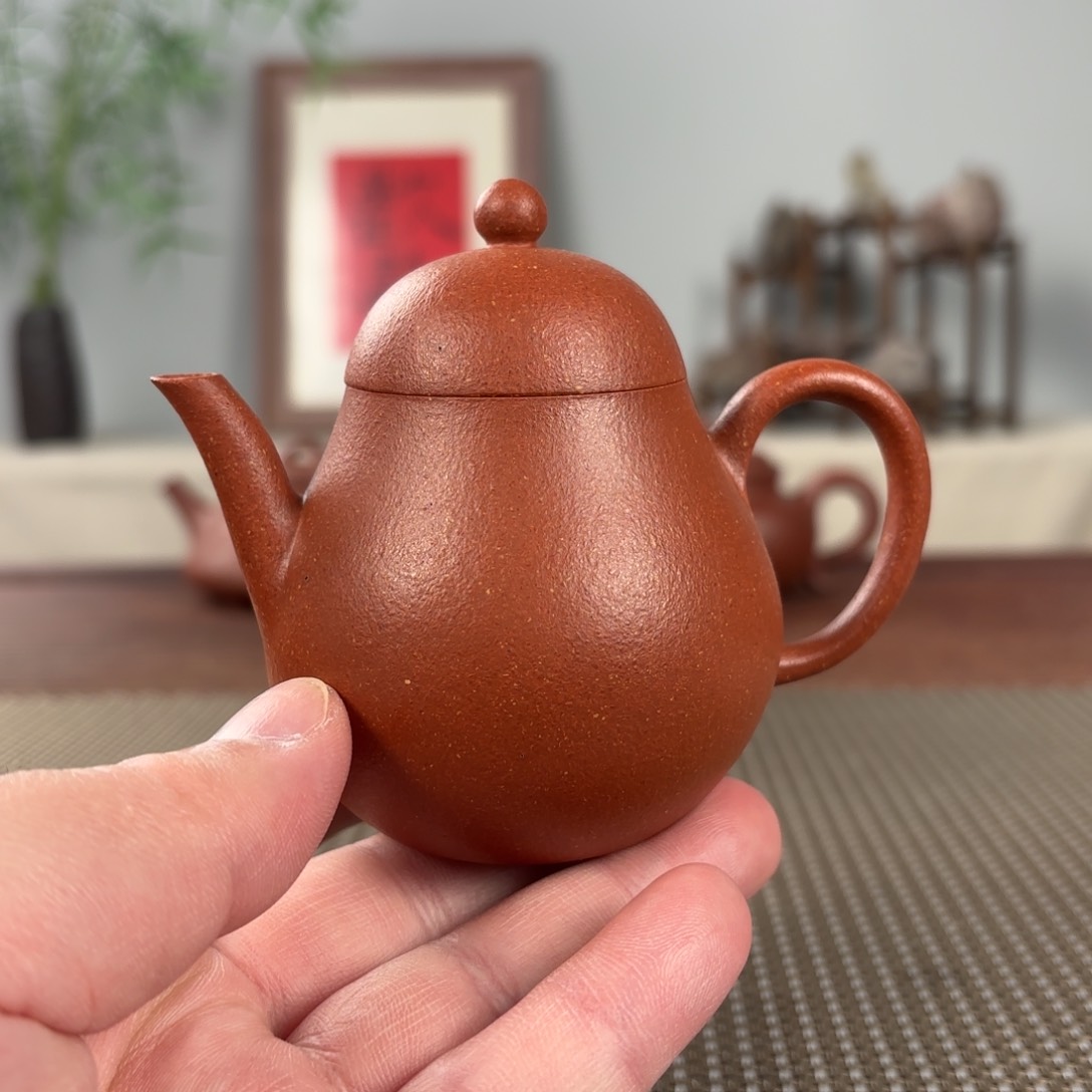 紫砂茶壶黄龙山原矿紫砂壶150