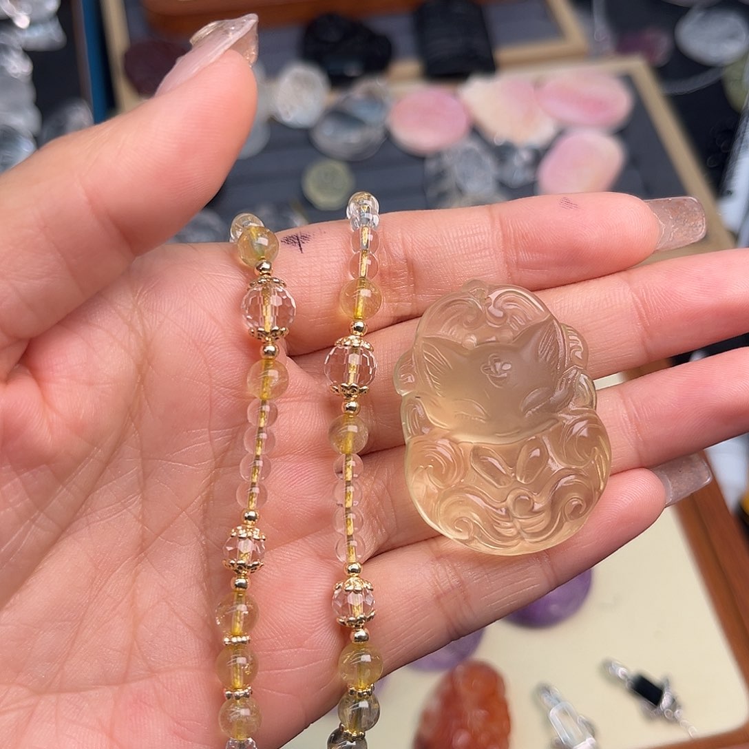 水晶珠宝半成品未镶嵌苏*烟75