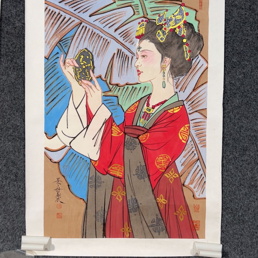 国画H****（g39156）人物 书画