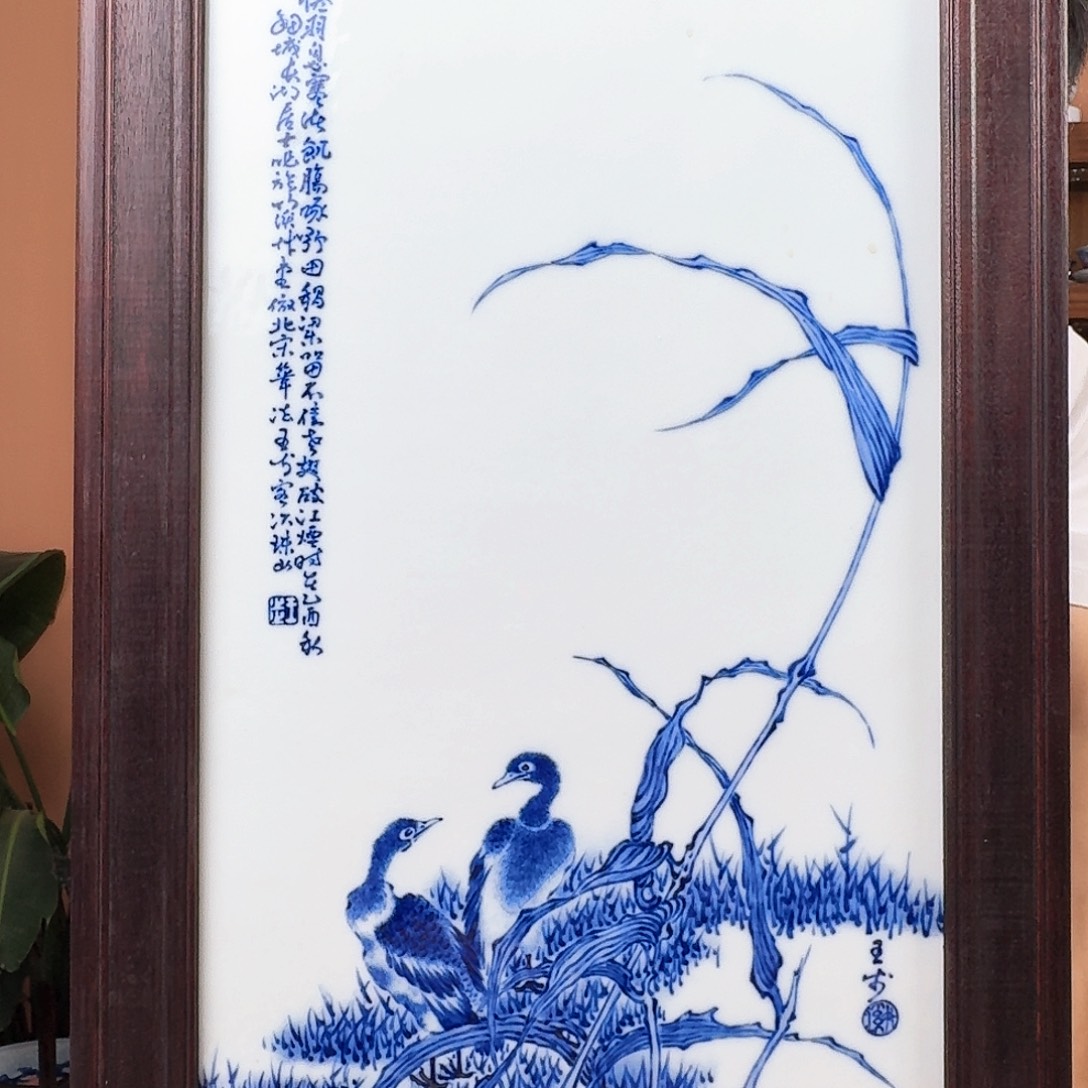 景德镇陶瓷手工瓷版画