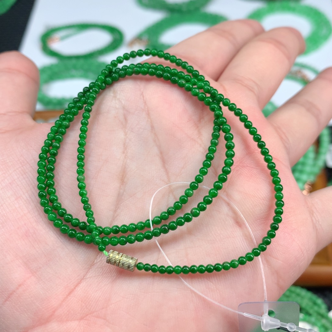 翡翠手链未镶嵌翡翠