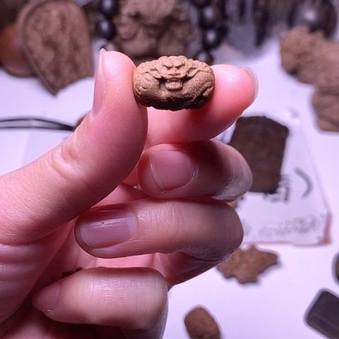 檀香木吊坠檀香盘龙珠