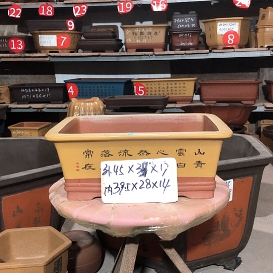 紫砂花盆包邮紫砂