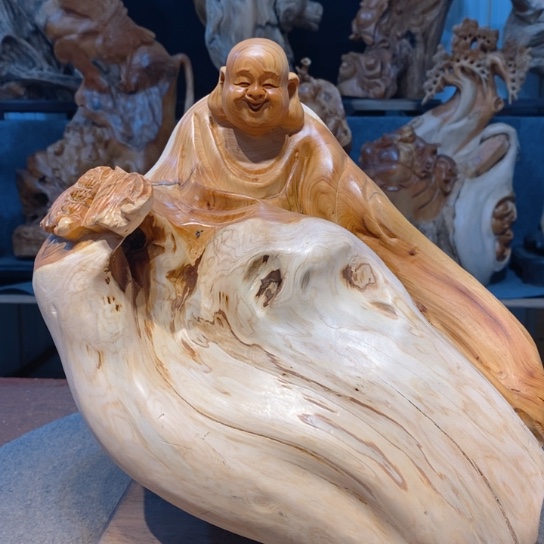 柏木（崖柏）根雕摆件