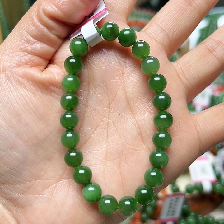 和田玉（碧玉）手串未镶嵌