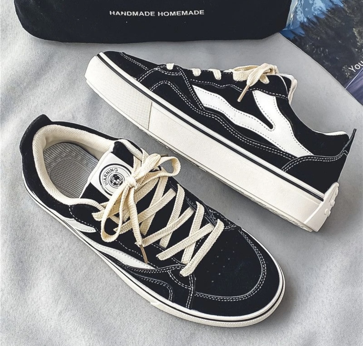 碳 夏季透气潮流时尚复古休闲运动鞋