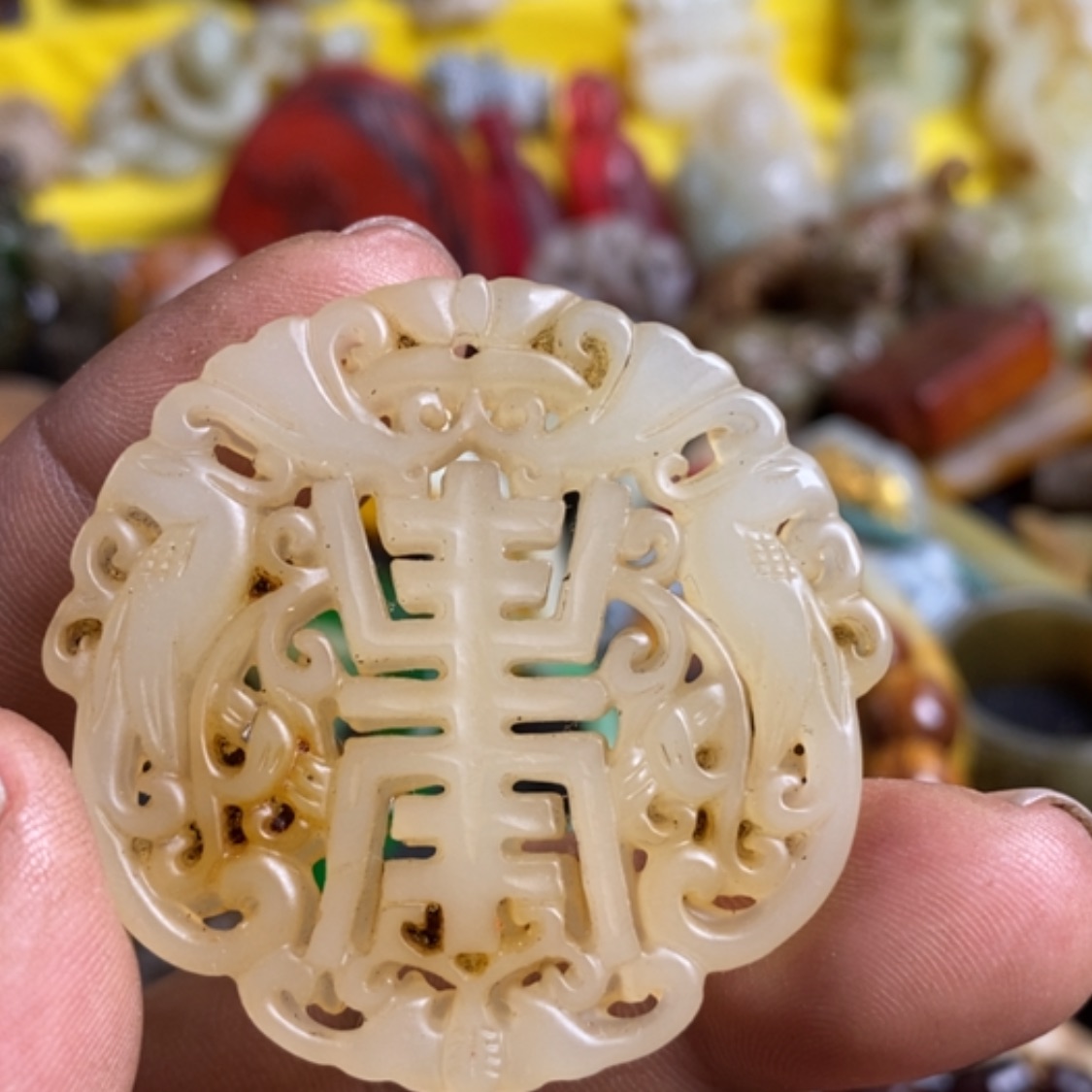 【闪购商品】和田玉（糖玉）颈饰未镶嵌