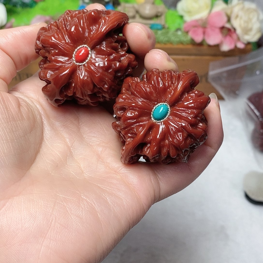 文玩核桃把件?**?官帽