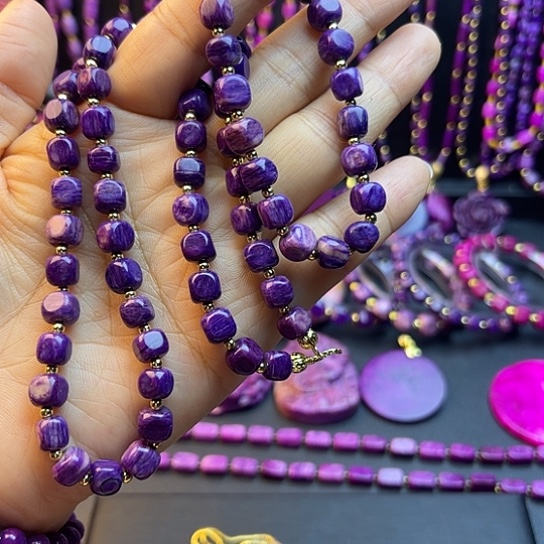 非金属方糖项链一套