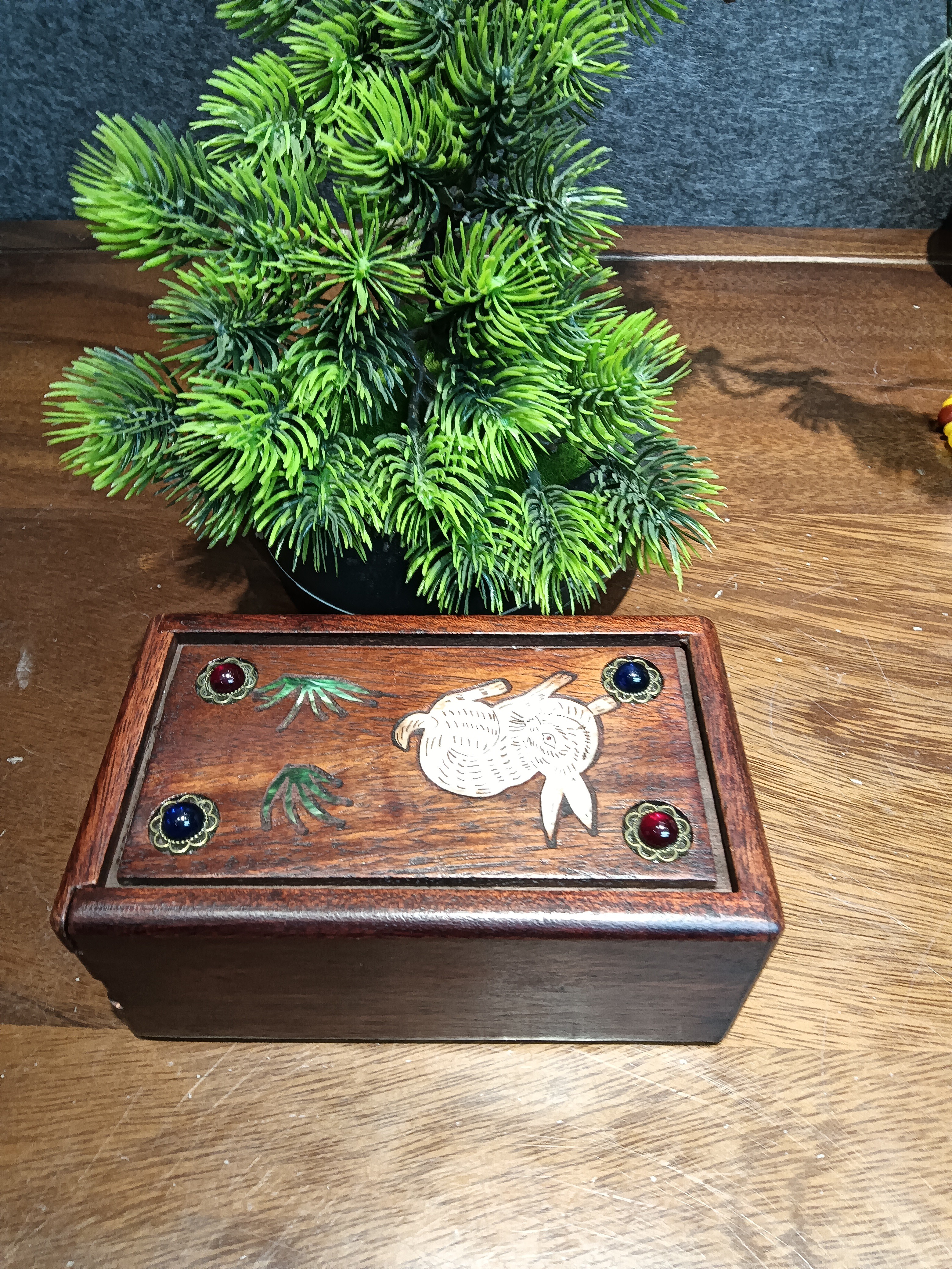 高级复古木盒（mao）