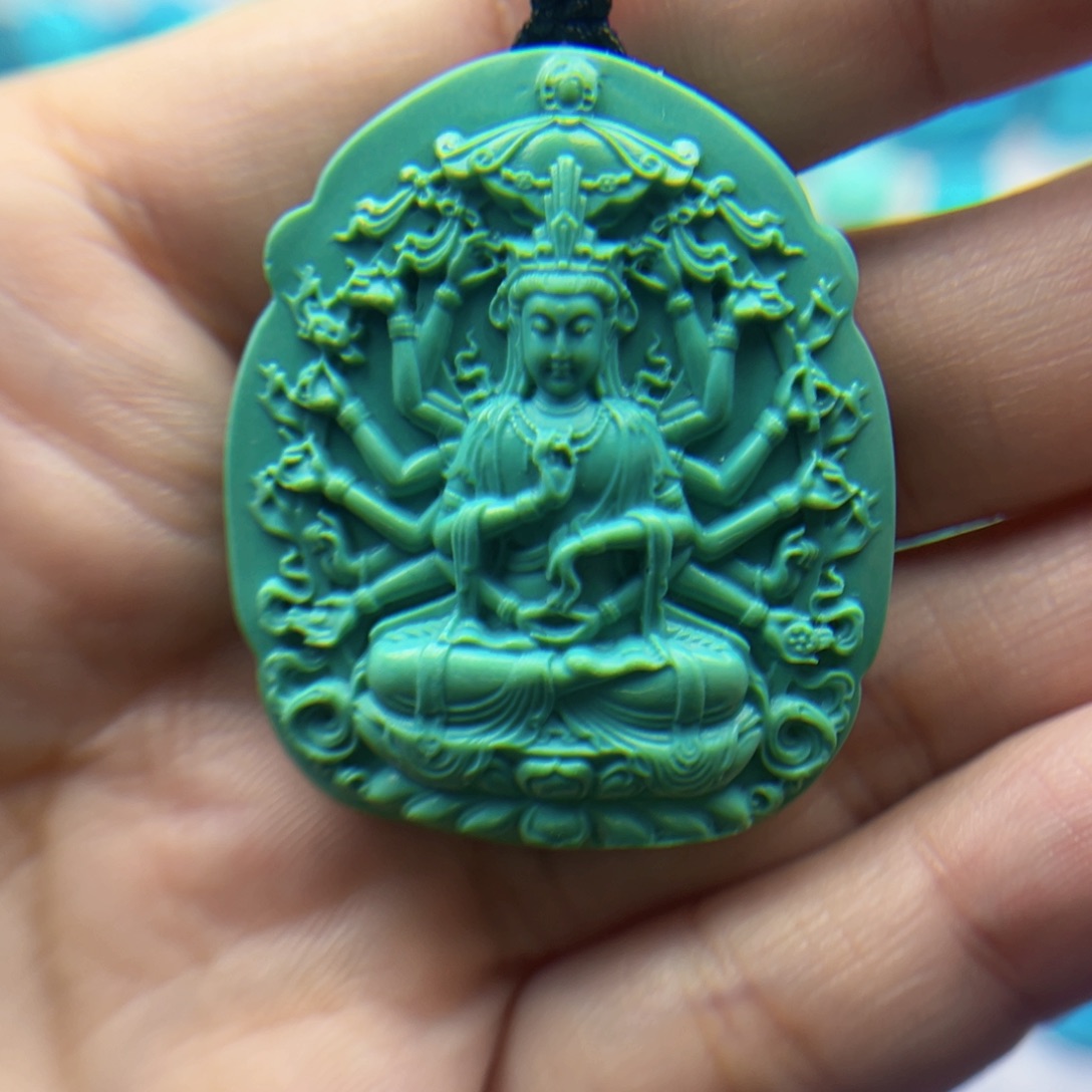 绿松石雕刻未镶嵌