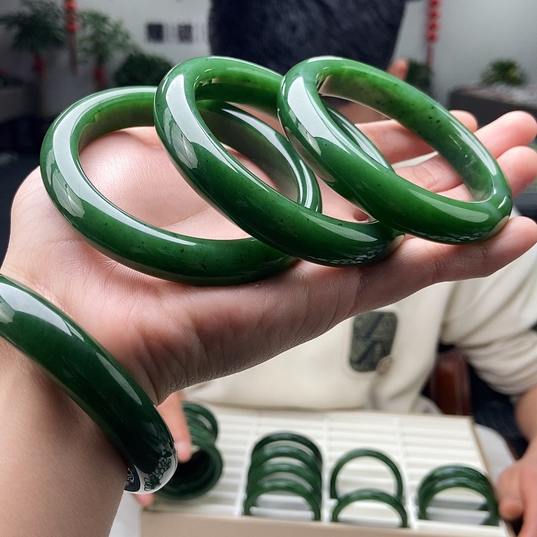 和田玉55-64颜色多样性发拍一发一未镶嵌