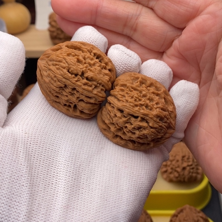 吊坠文玩核桃窝头拉丝炮37尺