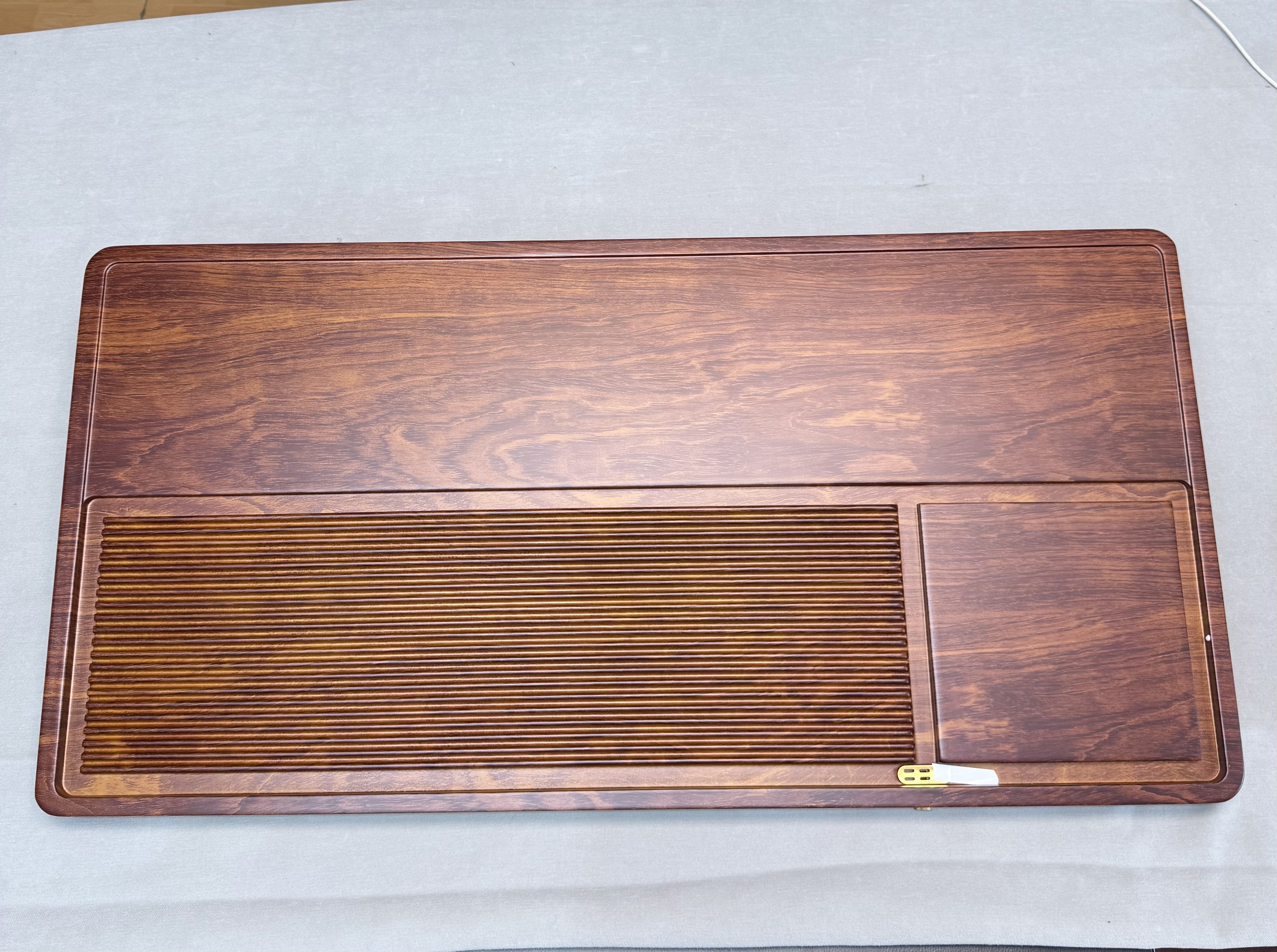 品益黄色【尺寸90*45*4cm】家用办公商务功夫茶具海台湿泡实木茶盘