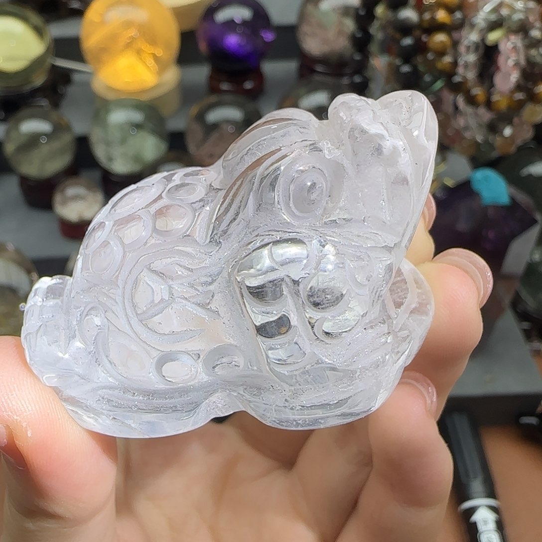 水晶未镶嵌摆件c001