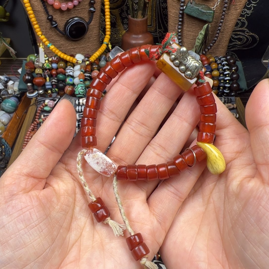 玛瑙/玉髓未镶嵌手链