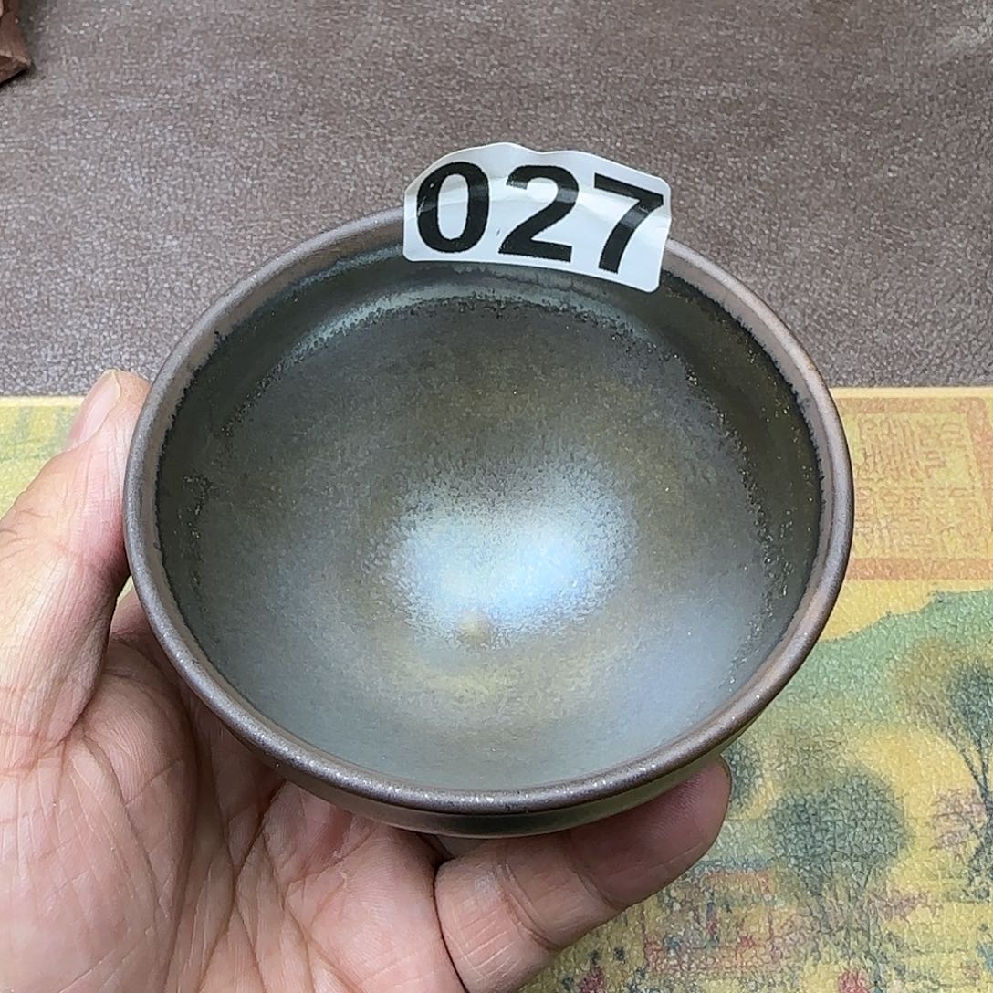 茶盏建盏杯主人杯龙窑柴烧