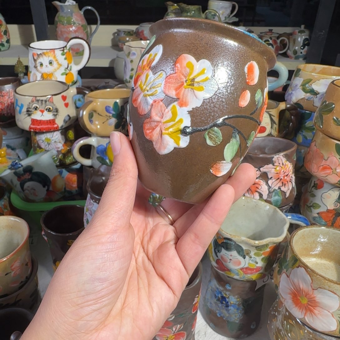 紫砂景德镇手工陶瓷釉下彩正品22