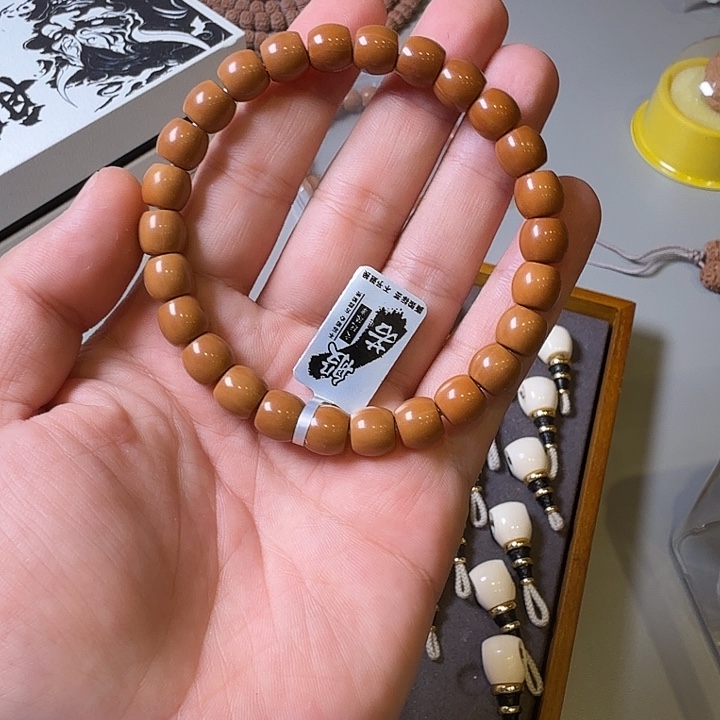 猴头核桃吊坠猴头直切9