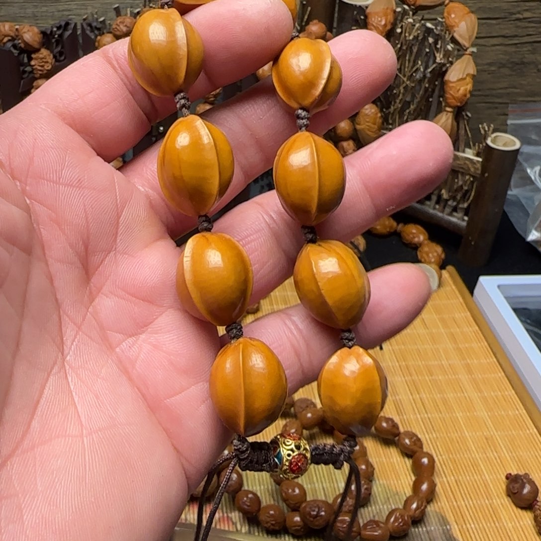 金***鸿橄榄核手串/手链橄榄核雕刻手串一物一图
