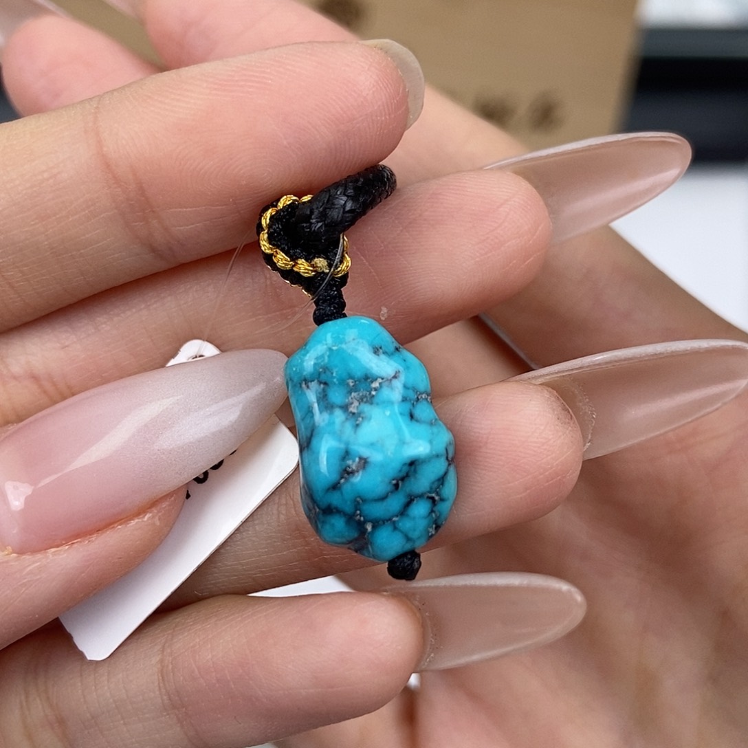 未镶嵌绿松石珠宝奇石尼**倪