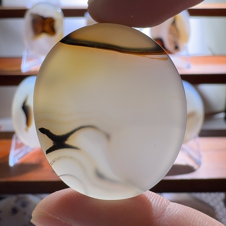 玛瑙/玉髓合金颈饰