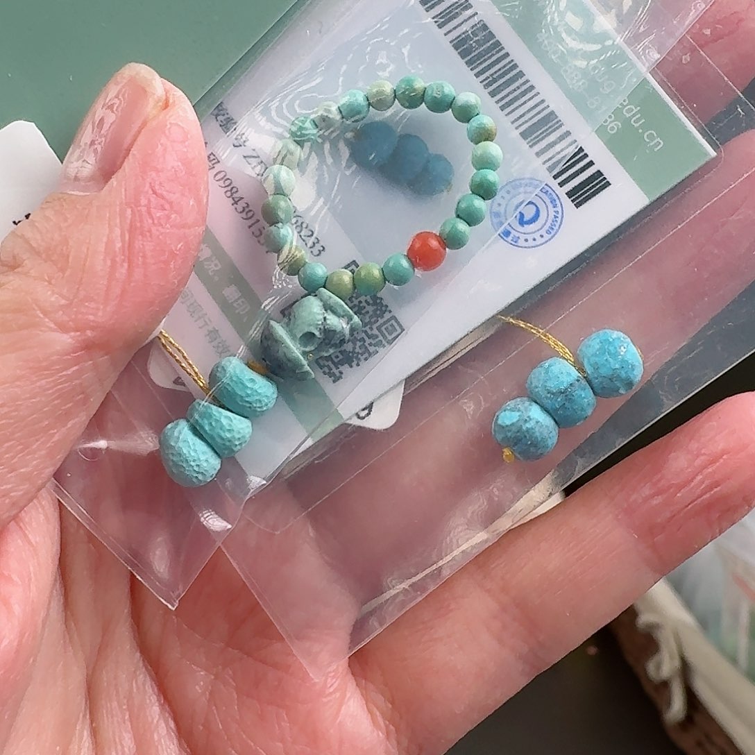 绿松石珠宝奇石未镶嵌