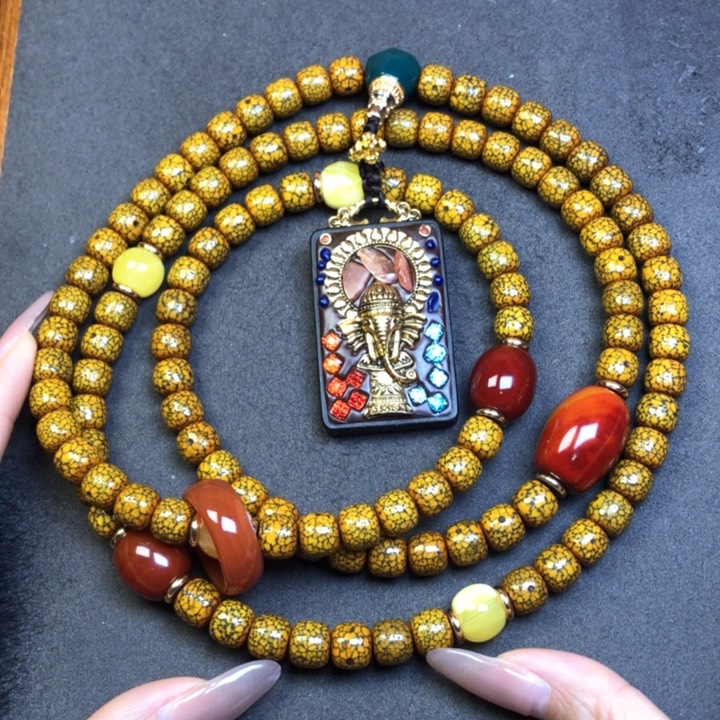 星月菩提吊坠星月