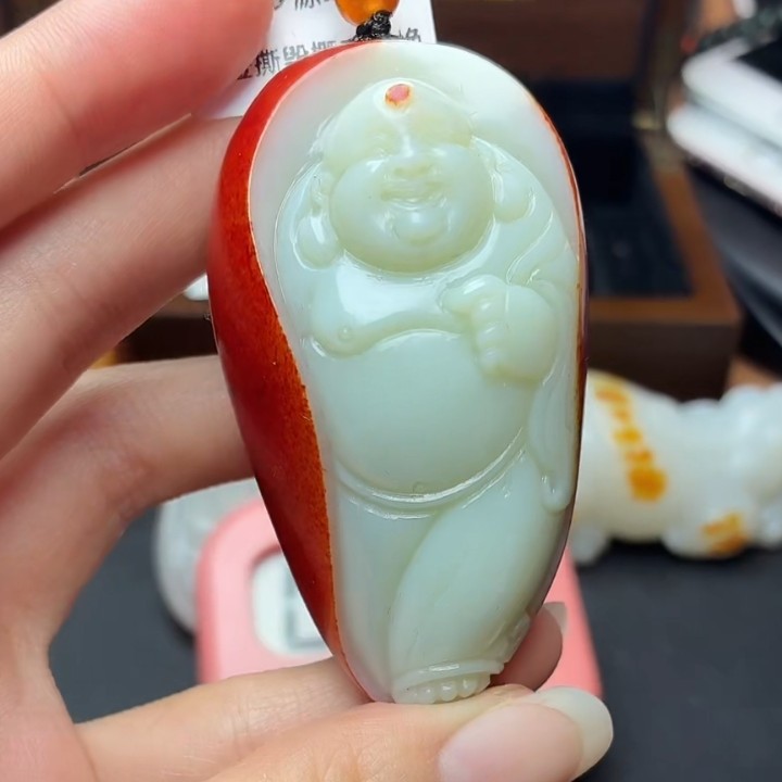 和田玉玉石挂件N1203拍一发一